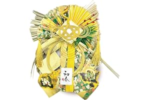 ［ 2026年 mamawrteth しめ縄 ］風神雷神飾り 淡々 自然災害からの守り神 玄関飾り お正月飾り ホログラム加工 サイズ ：縦約26㎝ 横約20㎝ 厚み約4㎝ (WR-LD-7572) (風神雷神飾り 淡々)