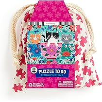 thumbnail image 2 of 12 Piece Puzzles For Kids Mudpuppy Unicorn Magic - 12 Piece Puzzle With Reusable Zipper Pouch Featuring Unicorn Puzzle 2 of 11