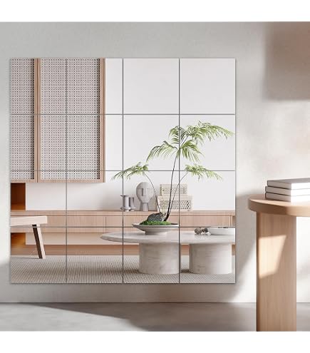 Amazon.co.jp: IKEA/イケア BLODLONN/ブロドロン：ミラー4枚セット