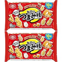 Amazon | 亀田の つまみ種10種Mix 120g×2個 | ノーブランド品