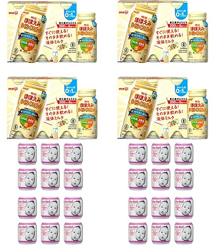 Amazon.co.jp: 明治ほほえみ らくらくミルク120ml常温で飲める液体