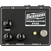 Benson Germanium Fuzz エフェクター　限定カラー Germanium Fuzz — BENSON AMPS