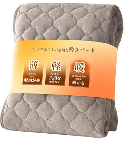 シングル2個セット ワークマン メディヒール ウォーム敷パッド ダークベージュ メディヒール ウォーム敷きパッド シングル ワークマン ダークベージュ