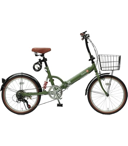 Amazon | 折りたたみ自転車 20インチ リアサスペンション