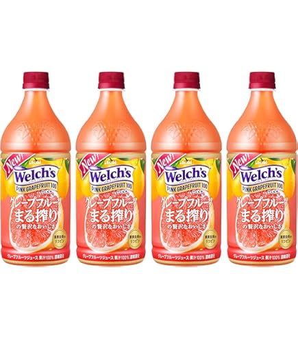 Amazon.co.jp: アサヒ飲料 Welch's ピーチ 100 800g×4本[果汁
