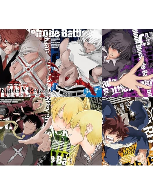 血界戦線&BEYONDブルーレイ全6巻セット初回生産限定版アニメイト特典付