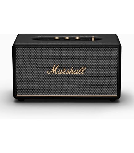 Marshall Woburn II Bluetooth Speaker (Black): Portable Bluetooth
