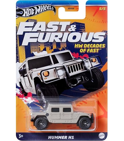 Hot Wheels 2019 Humvee 6/8 Throwback Series 90's : Amazon.com.au