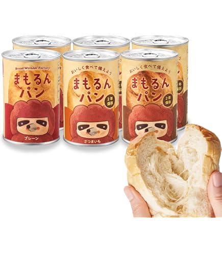 Amazon | 尾西食品 おいしい長期保存パン 3種各4袋 合計12袋 非常食