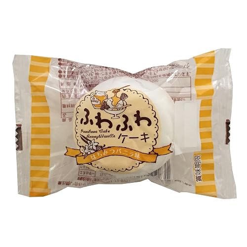 竹下製菓 ふわふわケーキ はちみつバニラ味