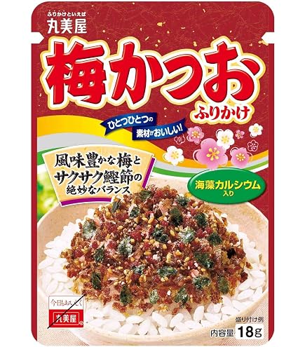 Amazon.co.jp: 丸美屋 韓国海苔風ふりかけ 旨塩味 18g×10個 : 食品