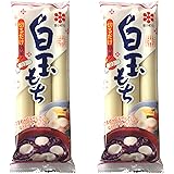 【秋田白玉工業】白玉もち 100g ×3本入り 2袋セット 【あんみつ、おしるこ、ぜんざい、トッポギやお鍋などにも】