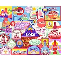 コカ・コーラジグソーパズル　1000ピース【海外】 Amazon.co.jp: Springbok 1000ピース ジグソーパズル コカ