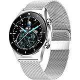 [最新ミステリー星空モデル＋２種類ベルト付き]スマートウォッチ 活動量計 万歩計 腕時計 金属製ベルト IP67完全防水 ストップウォッチ 長い待機時間 ins/Line/Twitter/Eメール/着信通知 24種類の運動モード GPS運動記録 音楽