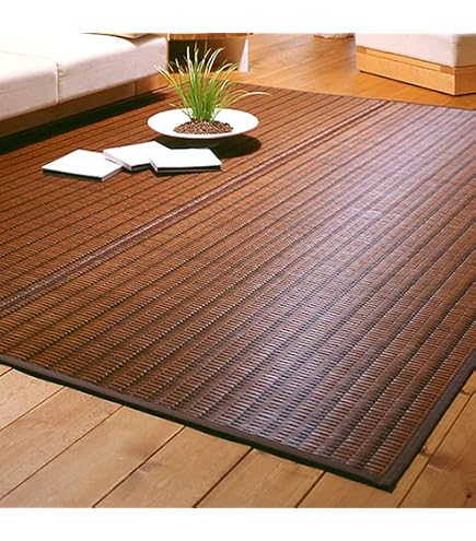 Amazon | [バッシュ] BasShu IGUSA RUG い草ラグ 140×200 ネイティブ