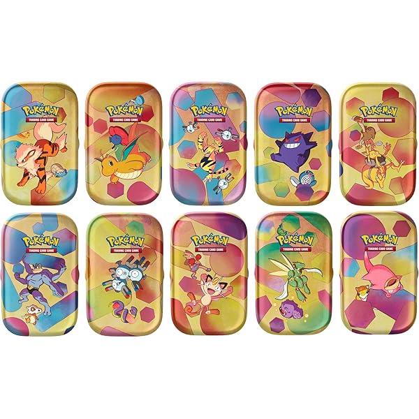 Amazon.co.jp: Pokemon 25th Celebrations Mini Tins - 8 Mini-tins