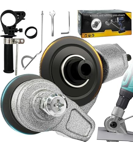 VEVOR Board Cutter Drill Attachment - Cuts Fiber Cement & Plasterboard With 360° Pivoting Head