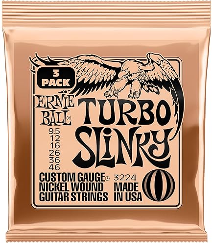 Amazon | アーニーボール ERNIE BALL 2224 Turbo Slinky 095-46 Gauge