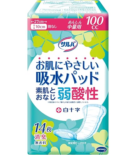 Amazon.co.jp: サルバ お肌にやさしい吸水パッド素肌とおなじ弱酸性