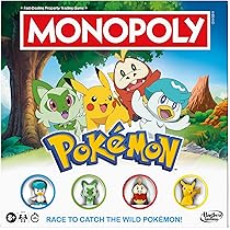 Amazon.co.jp: モノポリー ポケモンエディション ボードゲーム | 対象