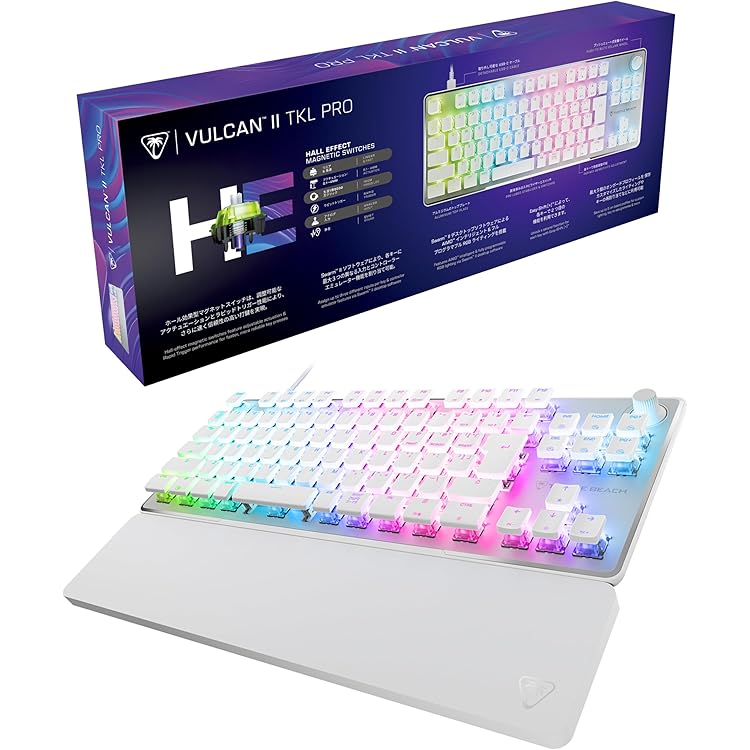 Amazon.co.jp: ROCCAT VULCAN TKL Pro USB ゲーミングキーボード 日本