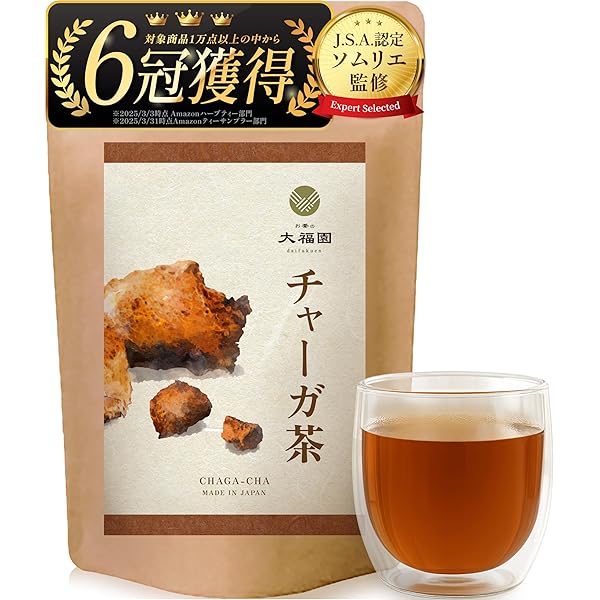 Amazon | 温活農園 チャーガ茶 ティーバッグ (2g×30包/公式ブランド