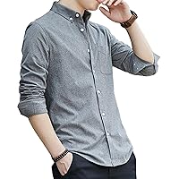 [Lucky Charm] シャツ メンズ オックスフォード ボタンダウン 透湿素材 メンズシャツ （長袖・半袖）
