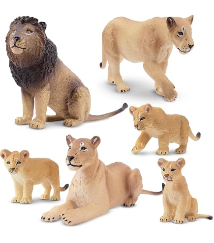 Safari Ltd Wildlife Wonders Lion Realistic Hand Painted Toy