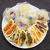 長野の老舗が作るおやき　10個セット　モチモチプリプリ食感　冷凍発送　なす　つぶあん　野沢菜　切干し大根　キャベツ