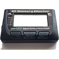 Zunda リポバッテリー チェッカー リポバッテリー 放電 リポ バランサー 【1-8S バランス機能 放電機能 サーボテスター機能 ESCの動作確認にも】