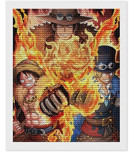 Amazon.co.jp: 60×80cm ダイヤモンドアート ONE PIECE