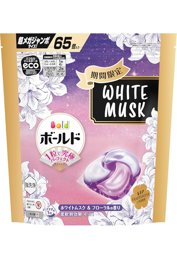 Amazon | ボールド ジェルボール4D ラベンダー&フローラルガーデン詰