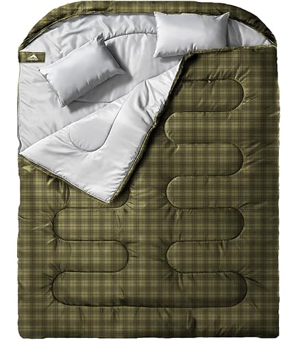 Amazon.co.jp: Coleman コールマン ハドソンダブル 2人用寝袋 -13℃〜7