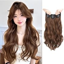 ヘアセット練習用ウィッグとアメリロングクランプセット Amazon.co.jp: Limakara 襟足ウィッグ 3枚セット クリップ式 カール