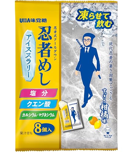 Amazon.co.jp: 【まとめ買い】忍者 めし 鉄の鎧 ピーチ味 40g×3個