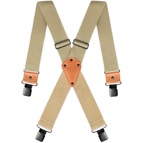 Orglief ベージュ/サスペンダー Amazon | Dickies ACCESSORY メンズ カラー: ベージュ Free Size