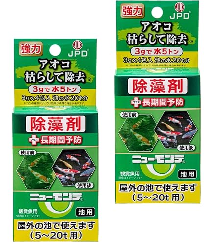 Amazon.co.jp: 日本動物薬品 ニチドウ アオコ除去剤 ニューモンテ 3g