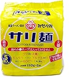オットギ サリ麺 韓国鍋〆インスタントラーメン 中華麺 乾麺 ［110g×5袋］