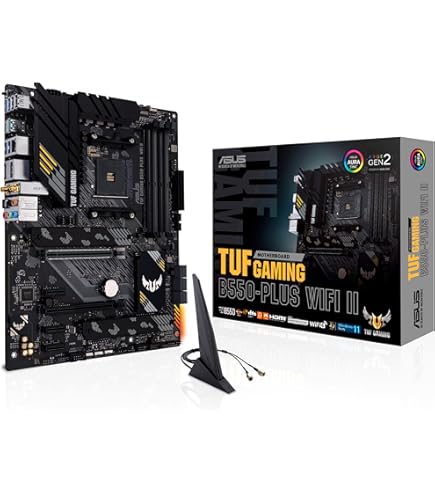 ASUS TUF GAMING B550M-PLUS AMD AM4 (3rd Gen Ryzen™) Micro