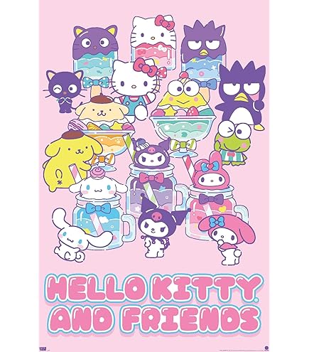 Amazon.co.jp: Trends International ハローキティと仲間たち - クロミ