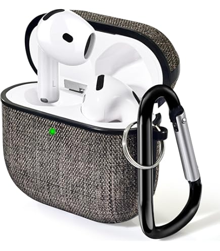 Amazon | ZENIX DESIGN TECH Airpods4 用 ケース カラビナ付き 第4世代