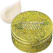 Amazon.co.jp: スチームクリーム 公式 ミモザ＆オリーブ 75g 日本製