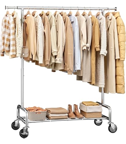 Amazon｜SPECILITE ハンガーラック 頑丈 大容量 パイプハンガー 洋服