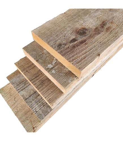 WOODPRO 足場板古材 格子ラック 2×2（灰白色） 51fe3Mi5rSS._AC_UF894,