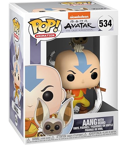 Set Action Figure Avatar: The Last Airbender Con 3 Mini Figure Aang, Sokka E Zuko