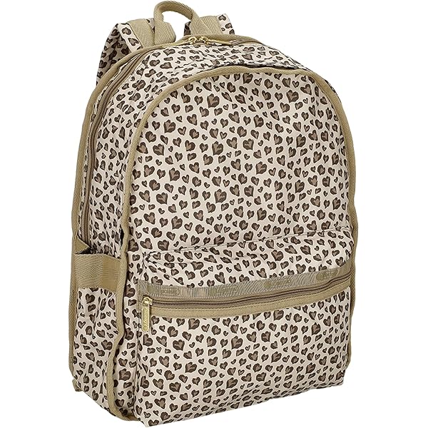 Amazon.co.jp: LeSportsac バックパック ホワイト レオパード ルート