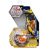 Bakugan 爆丸エボリューション ブリッツフォックス(ゴールド) プラチナシリーズ トゥルーメタル 2つのバクコアとキャラクターカード キッズおもちゃ 男の子 対象年齢6歳以上