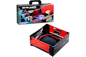Beyblade X Clash and Carry Beystadium Battle Arena for Beyblade Spinning-Top Toys (Requires Top & Launcher, Sold Separately), Battle Toy for Kids Ages 8+, Kids