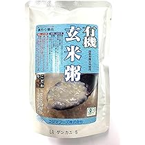 Amazon.co.jp: 玄米小豆粥 200g入 X5個 セット (国産 玄米