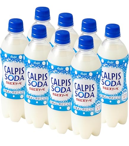Amazon.co.jp: アサヒ飲料 カルピスソーダ 500mlペットボトル×24本入